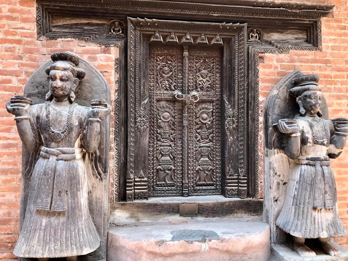 Hotel Durbar Side Bhatgoan Buitenkant foto