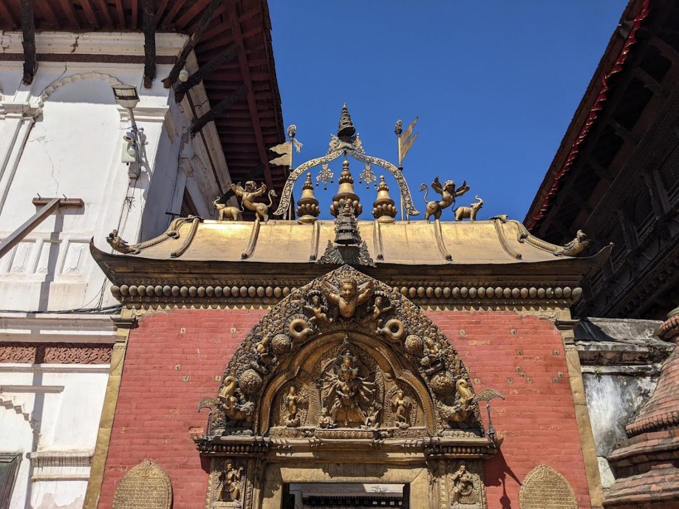 Hotel Durbar Side Bhatgoan Buitenkant foto